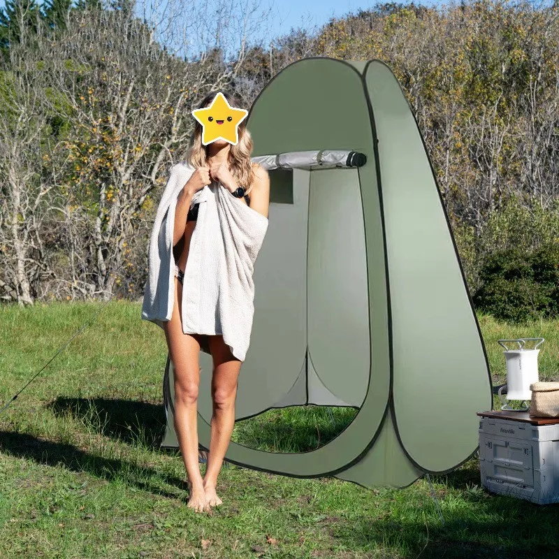 Палатка для душа легкая уличная раздевалка туалетный туалет душевая Пляжная портативная