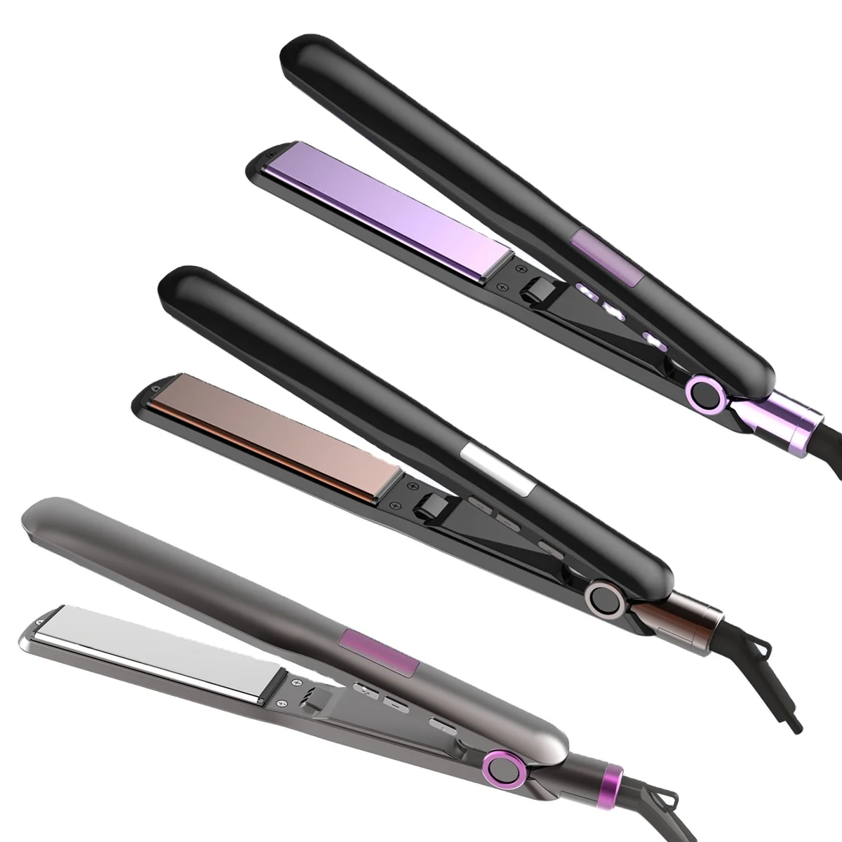 professional hair straightener ceramic flat irons hair straightener with digital LCD Display custom flat irons