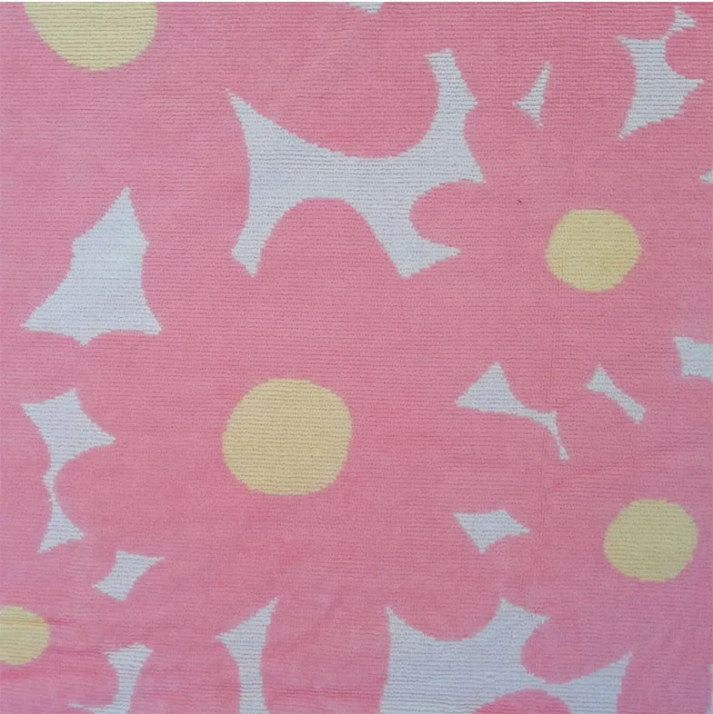 Promotional terry organic cotton beach towel custom name towel jacquard beach towel with logo