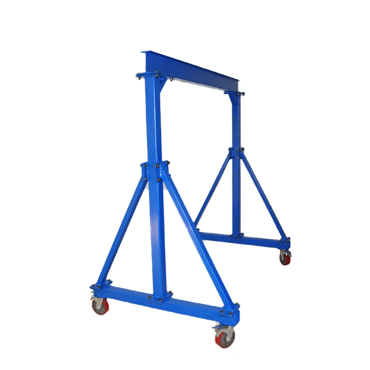 1 2 3 5 ton portable mobile aluminium portable mini gantry crane