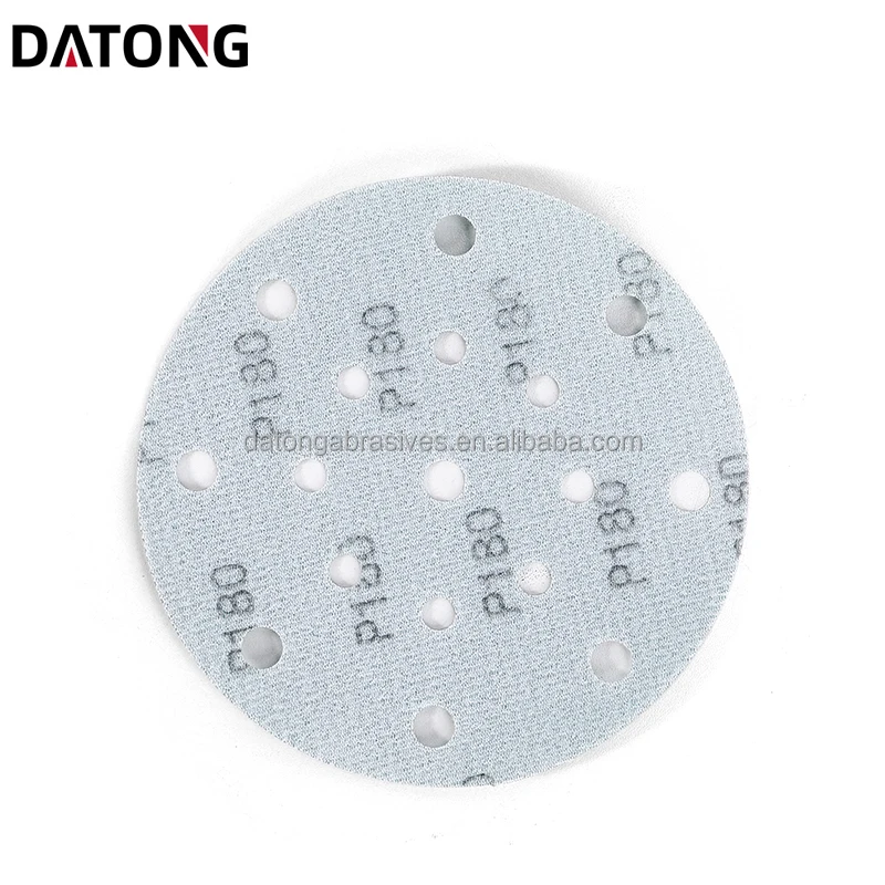 Заводская Высококачественная абразивная наждачная бумага Datong 6 дюймов зернистость 100 круглый керамический зеленый шлифовальный диск для металла и