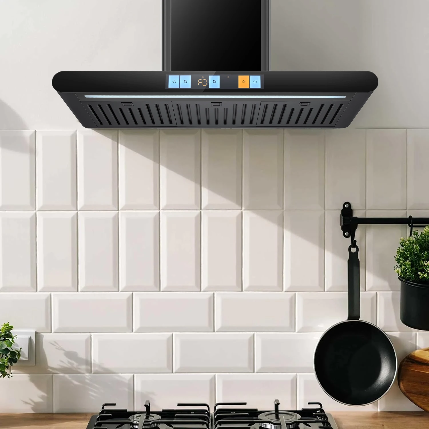 Kitchen Extractor 90cm Smart Range Hood 900mm Kitchen Hood