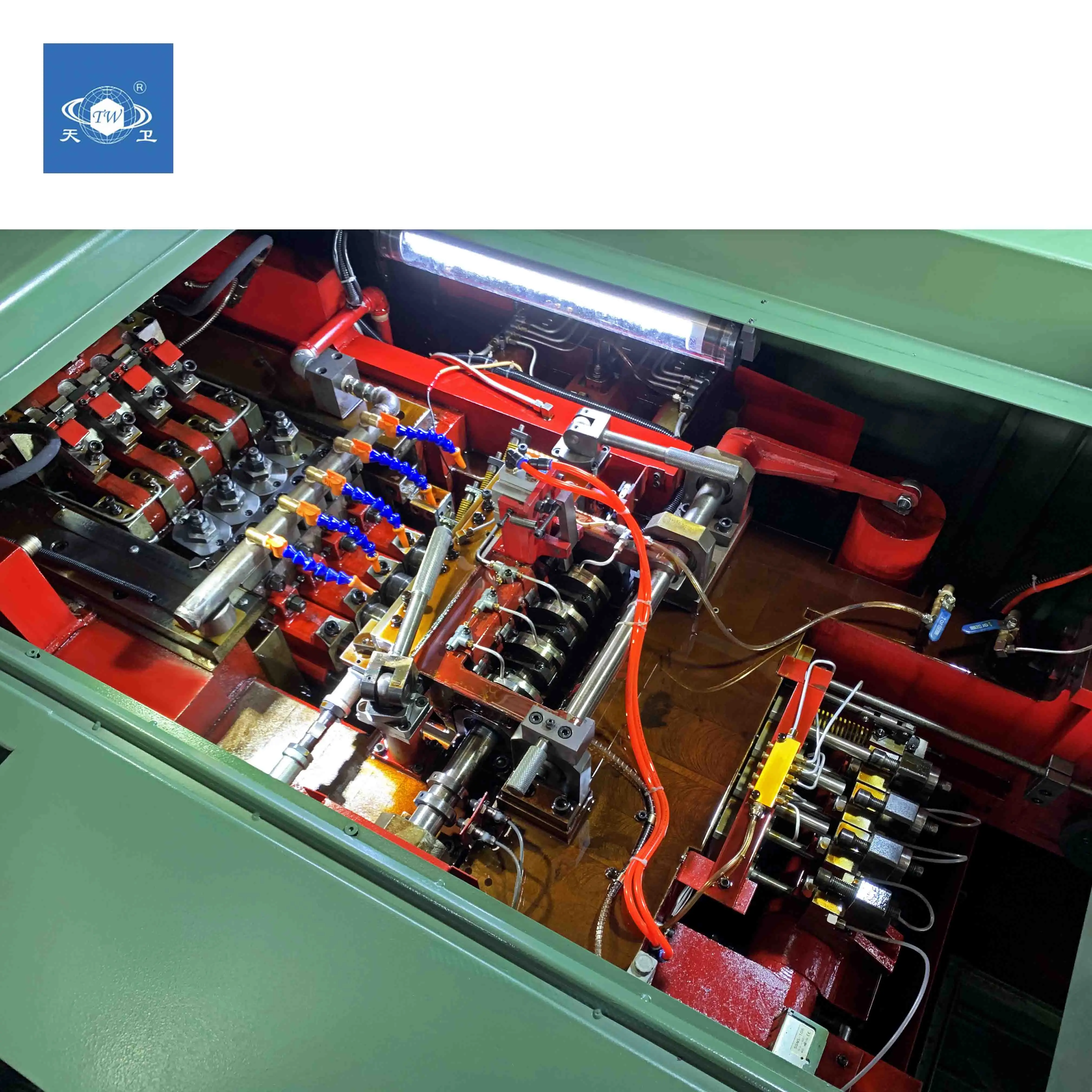 
Bolt Screw Machine 17B-4S 4 station 4 punch 10MM Forging Automatic Cold Heading Machine Price for Bolts Making 