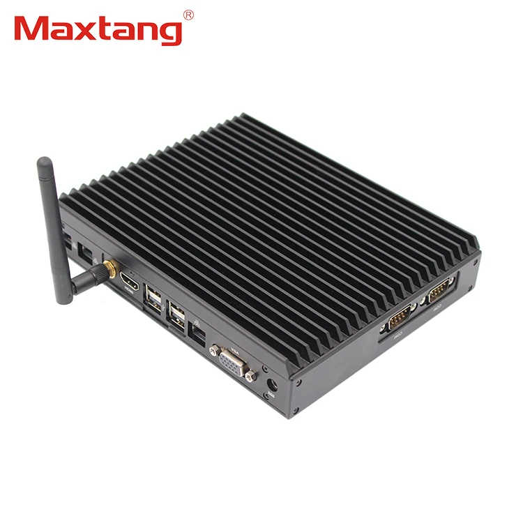 Maxtang Intel Bay Trail Processors based Fanless 2xSO-DIMM DDR3L up to 8GB Embedded Mini pc Gamer Windows