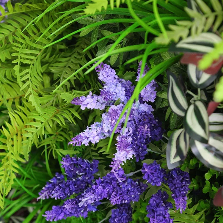 Outdoor Large Wall Panel Aquarium Covering Hanging Ceiling Weed Artificial Plant Green Grass Wall for Decoration