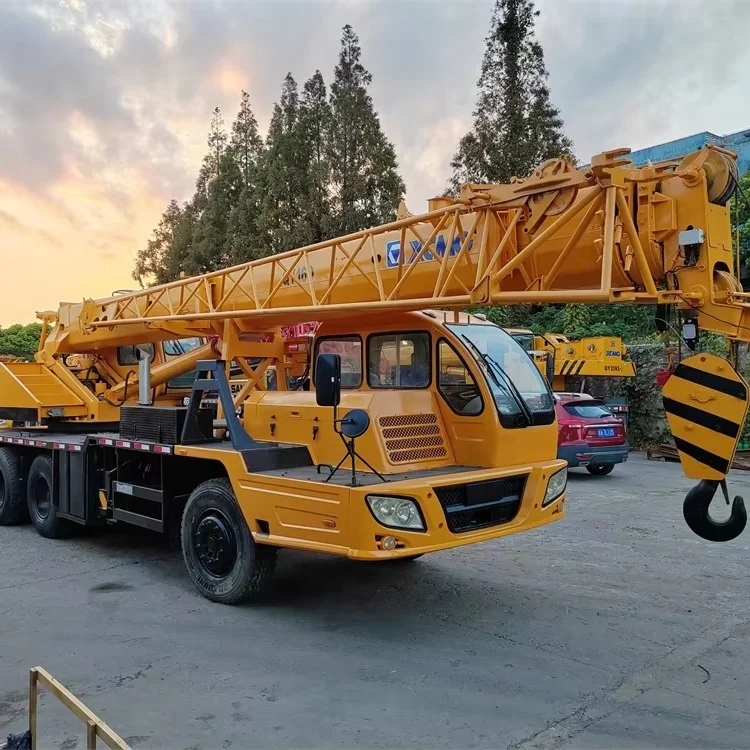 Хорошая цена китайский оригинальный 8-тонный 16-тонный 20-тонный автокран использованный qy16d qy20k qy20b мобильный кран для продажи