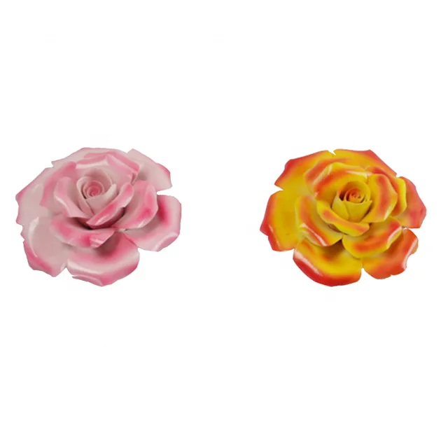 
wholesale factory high quality customize small ceramic handmade flower 