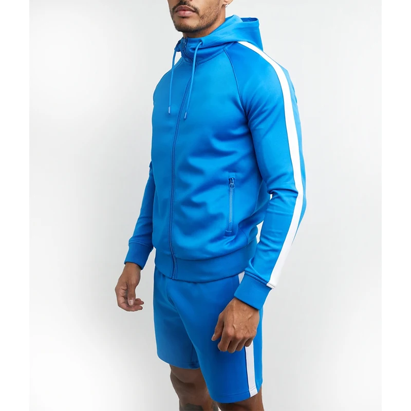 Мужские короткие комплекты, обтягивающие спортивные комплекты из флиса для фитнеса, спортивные комплекты для занятий в тренажерном зале