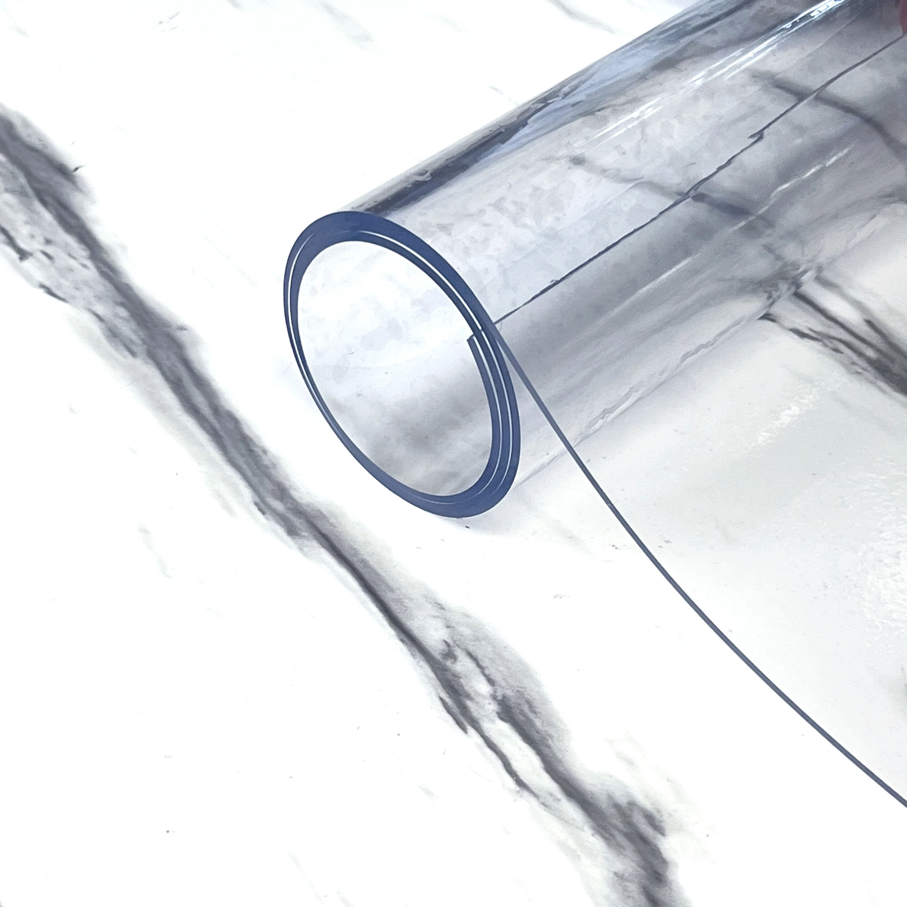 Cheap hot sale 2mm soft super clear pvc plastic film in roll