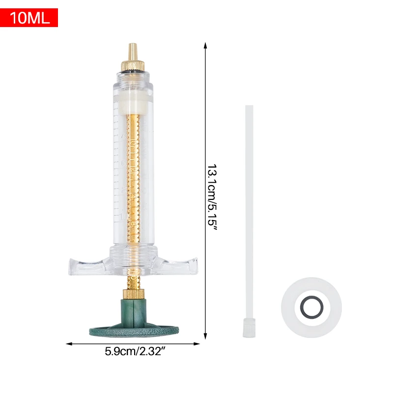 Automatic Veterinary Syringes Plastic Steel Animal Vaccination Injection Machines Poultry Injector for Sale