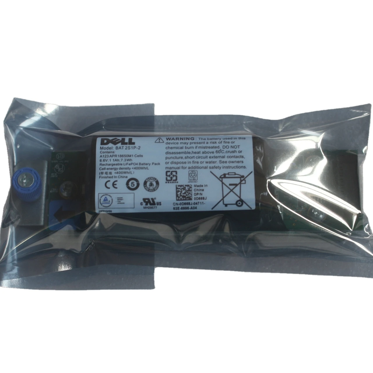 NEW 0D668J MD3600 MD3200 MD3800 BAT 2S1P-2 Controller Battery