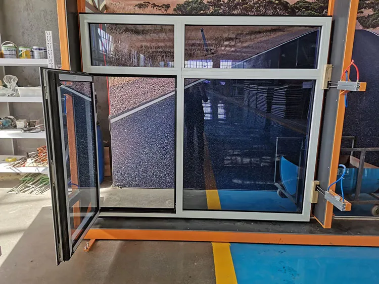 Minglei Large Glass Windows Big Picture Window Panoramic Window Thermal Break Aluminum Windows  Floor To Ceiling Fixed Window