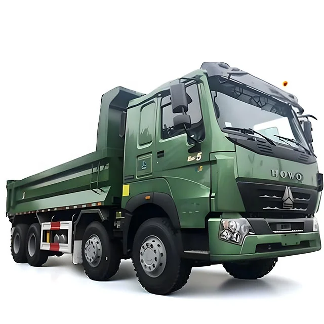 Sitrak C7h 40 Ton second hand 8x 4 12 Wheel New mini Howo 440 Horsepower Dump Truck For Sale