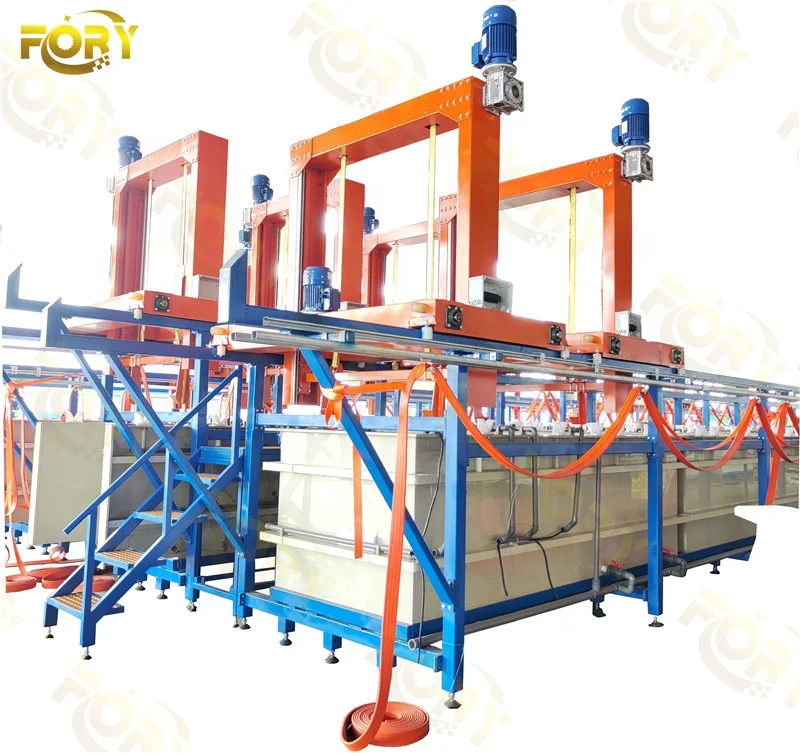 Linyi Fory zinc electroplating equipment /metal electroplating machinery/electro plating machine