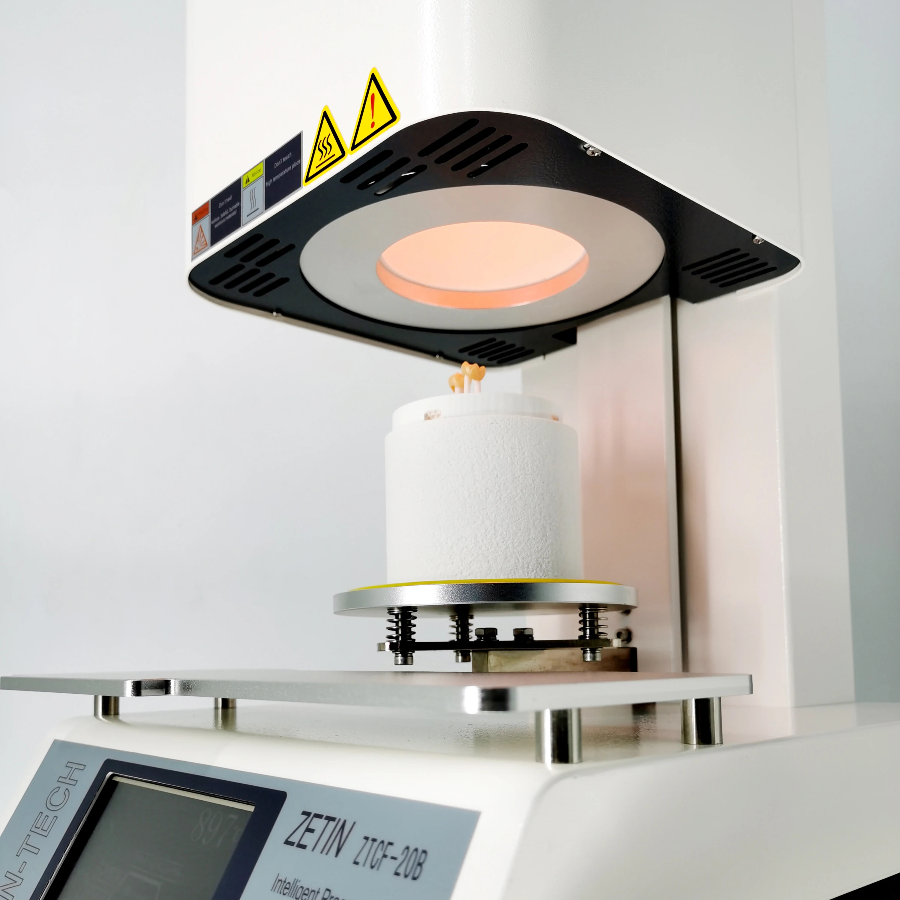 ZETIN Manufacture 1300 Degree Electric Furnace Color Screen Porcelain Oven for Dental Lab