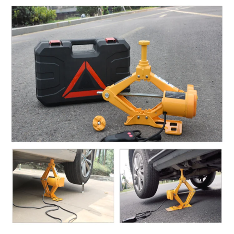 
Wholesales 12V 3 Tons Car Electric Jacks Tire Replacing Tool Hydraulic Floor Jack Set Impact Wrench Auto Lifting Repair Tool 