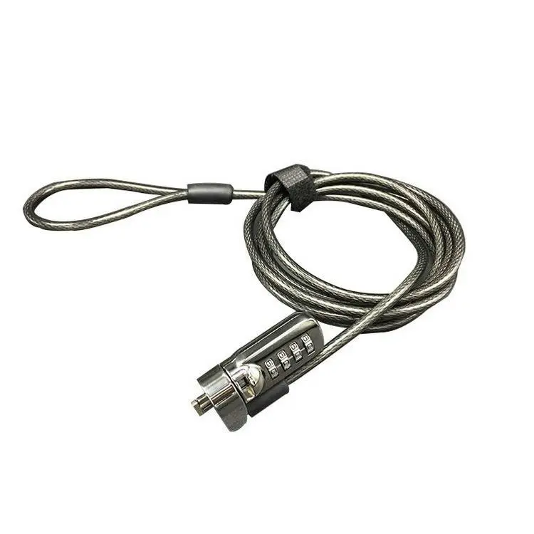 Factory Price Laptop Lost Key Computer Cable Lock for HP