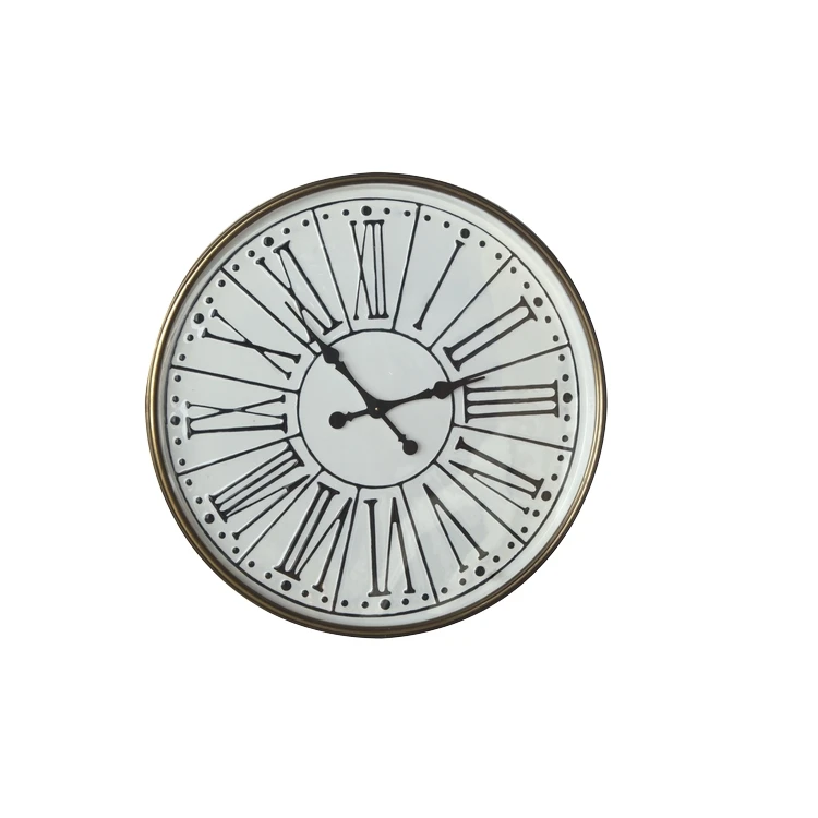 Home Office School Wall Decor Clock for decoration Factory directly sell Roman Numerals Wall Clock
