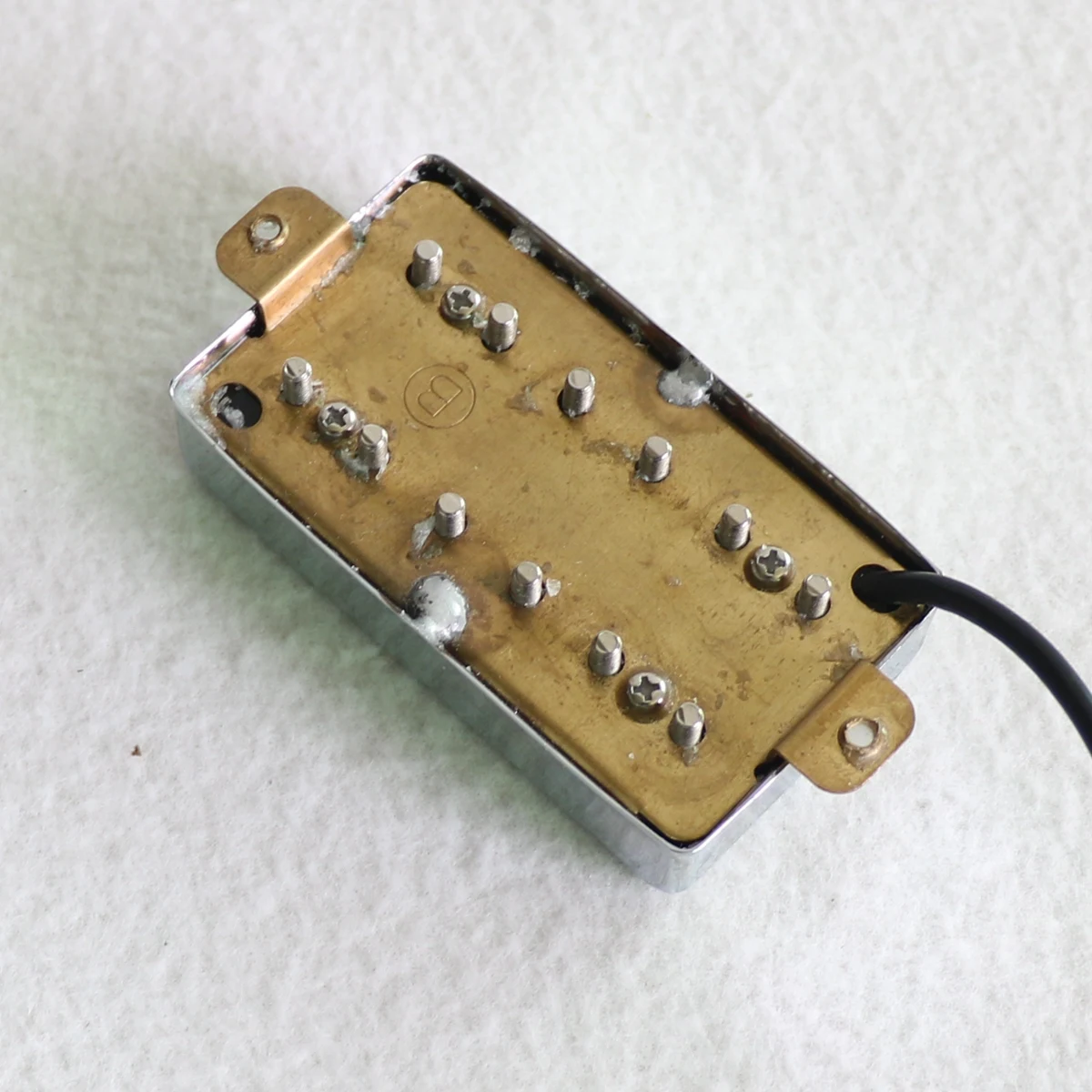 Wholesale double row pole screws AlNiCo 2 LP humbucker guitar pickup for retail online stores