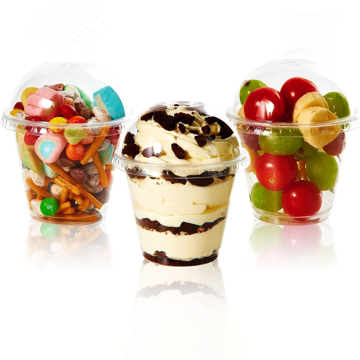 BOYO factory OEM/ODM Customized packaging logo capacity plastik water cups vasos plastic 8 oz de colores for company