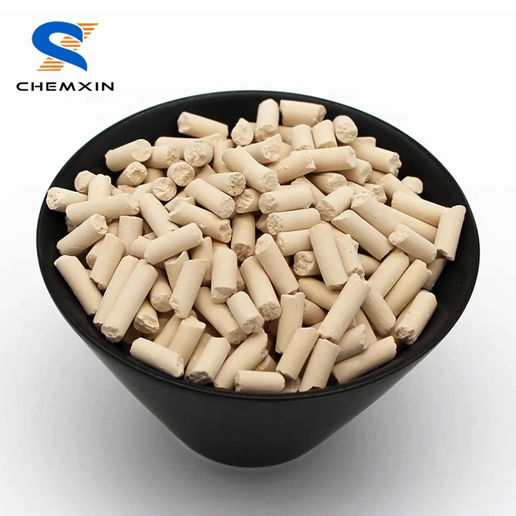 CHEMXIN synthetic zeolite molecular sieve desiccant 4a 3-5mm for solvent dehydration in lithium battery industry