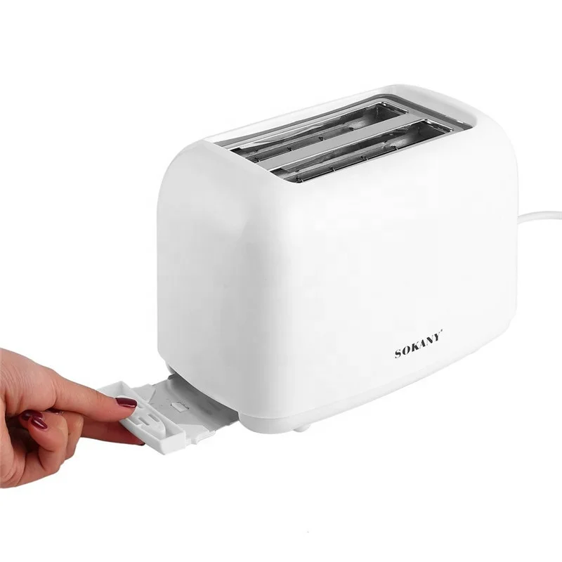 Vintage style 2 Slice Bread Toaster for Breakfast with Cancel button