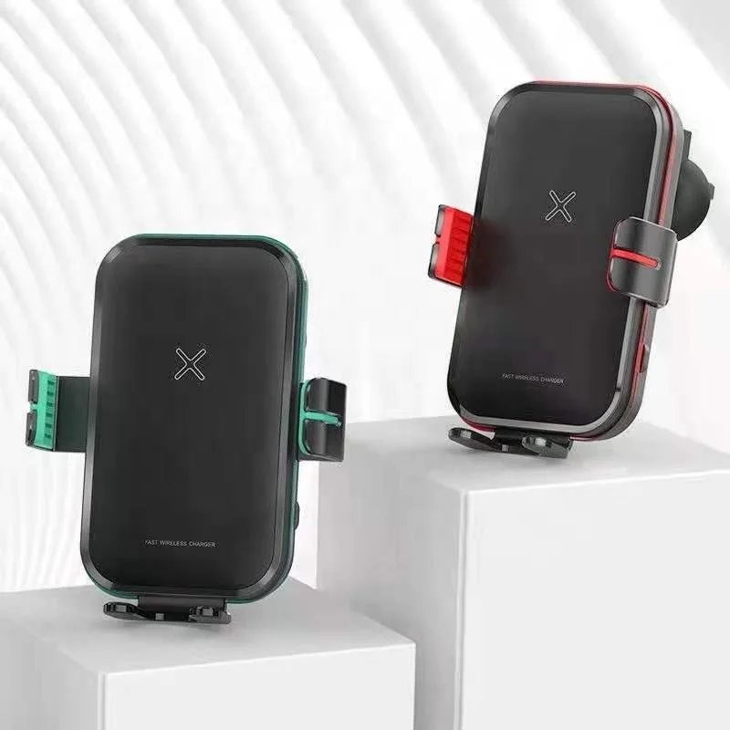 15 Вт Быстрая Зарядка Qi автомобильное зарядное устройство для мобильного телефона Беспроводное зарядное устройство