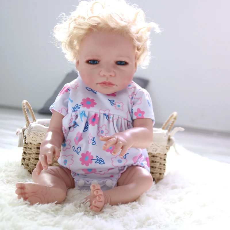 Manufacturer ODM Bebe Reborn Silicone Baby Lifelike Reborn Dolls Silicone Newborn Doll Wholesale