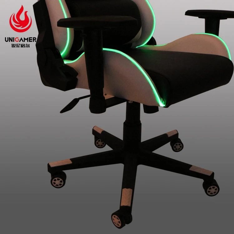 Factory Direct Wholesale Ergonomic Adjustable Swivel RGB PC Game Chair Silla Gaming Computer Chair Cadeira Gamer