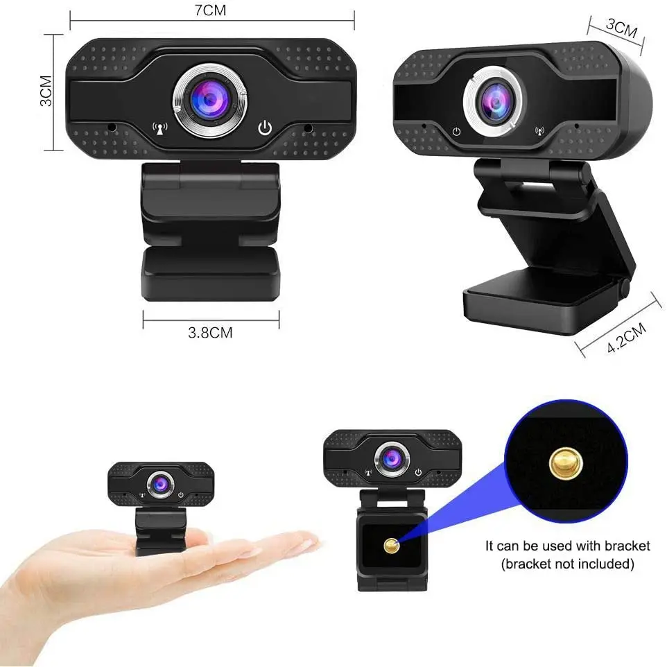  Мини-веб-камера 2 0 Usb 1080 веб-камера 1080p с Wicrophone для
