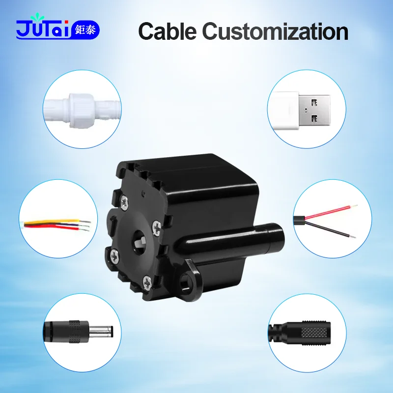 Hot Sell Low Pressure Silent Mini Submersible Centrifugal Water Pump 5-12V Small Motor Air Condition Water Pump For Humidifier