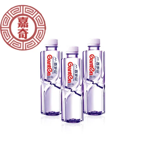 Pure water, mineral water