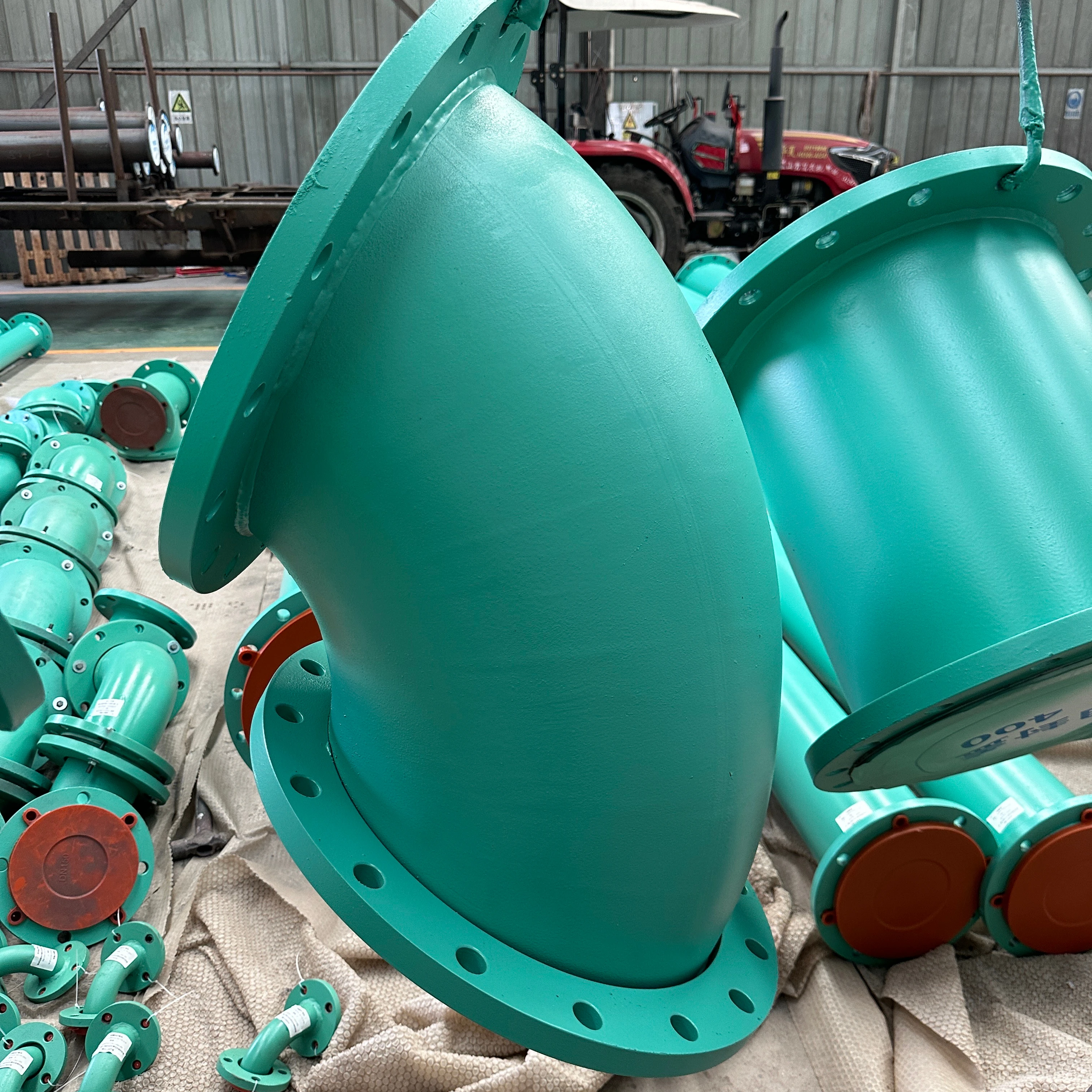 Factory Direct Chemical Corrosion Resistant 45 Degree PTFE Lined Elbows