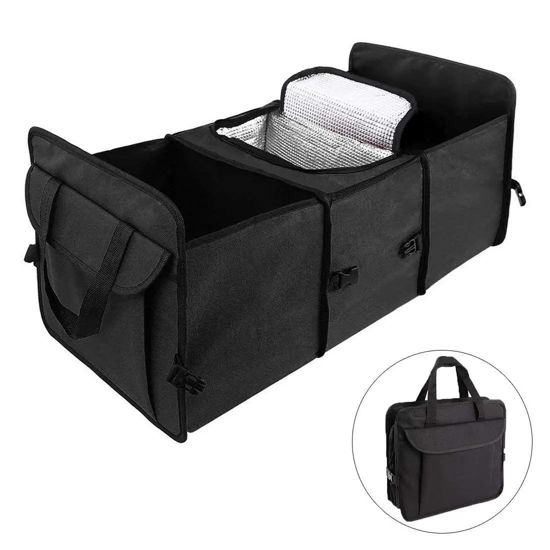 Waterproof Vehicle Suv Car Truck Organizer Foldable Car Trunk Organizer Cooler