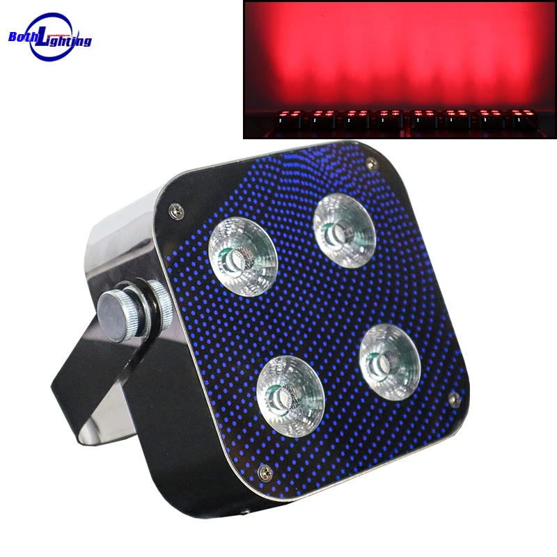 New product RF Mini uplight for wedding DJ event light Freedom par 4led RF Remote wireless battery powered led uplights