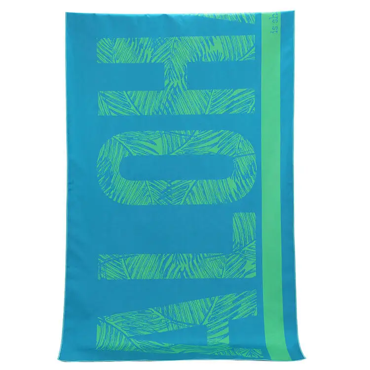 Hot Sale Bulk Beautiful Custom Printed Multi-Usage Swimming Large Beach Towel with Bag