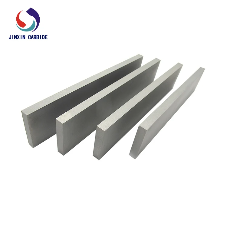 Square Tungsten Carbide Plate YG15 / YG20 for Sale tungsten carbide strip K10  wolfram carbide strips