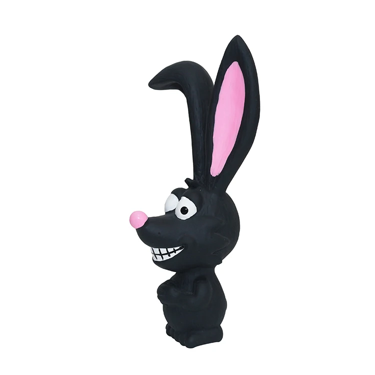Manufacturers Wholesale Pet Toys Safe High Quality Materials Latex Toys Long Eared Fox Squeaky Pets Dog Cat Toy