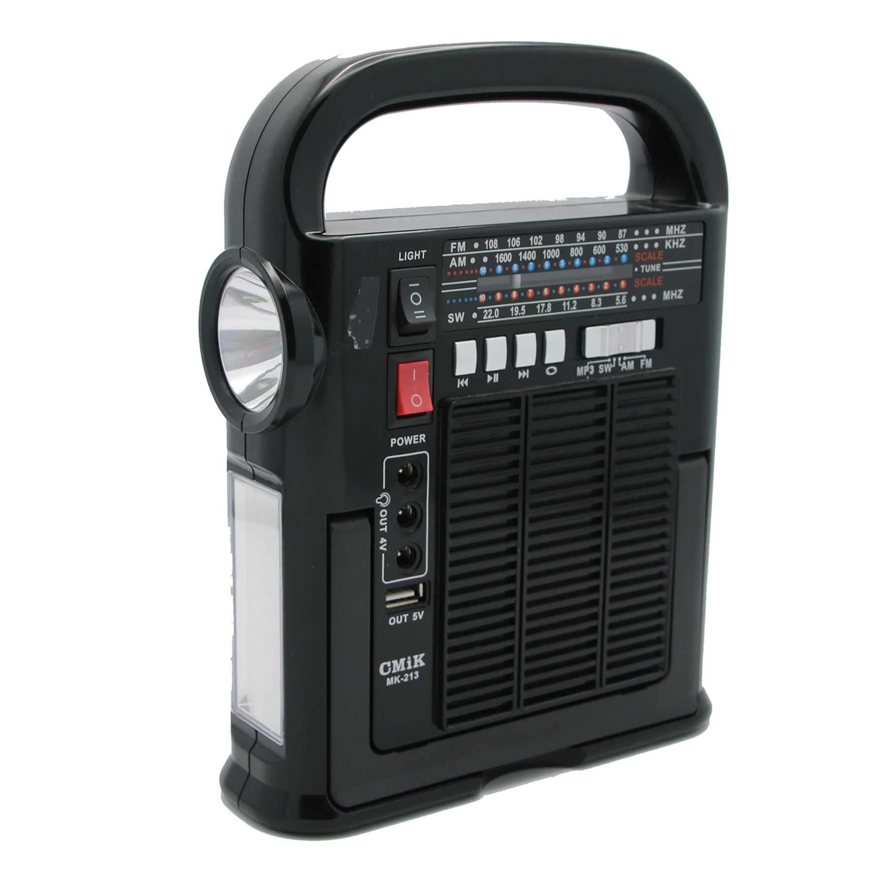 Home Portable Radio Solar Light Bulb Usb Tf Am Fm Sw solar panels cell radio