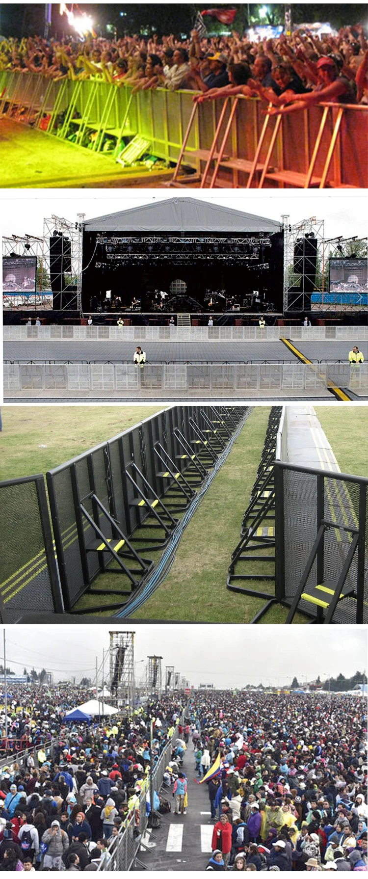 Hot sale TUV approved high quality retractable Aluminum crowd control foldable barriers
