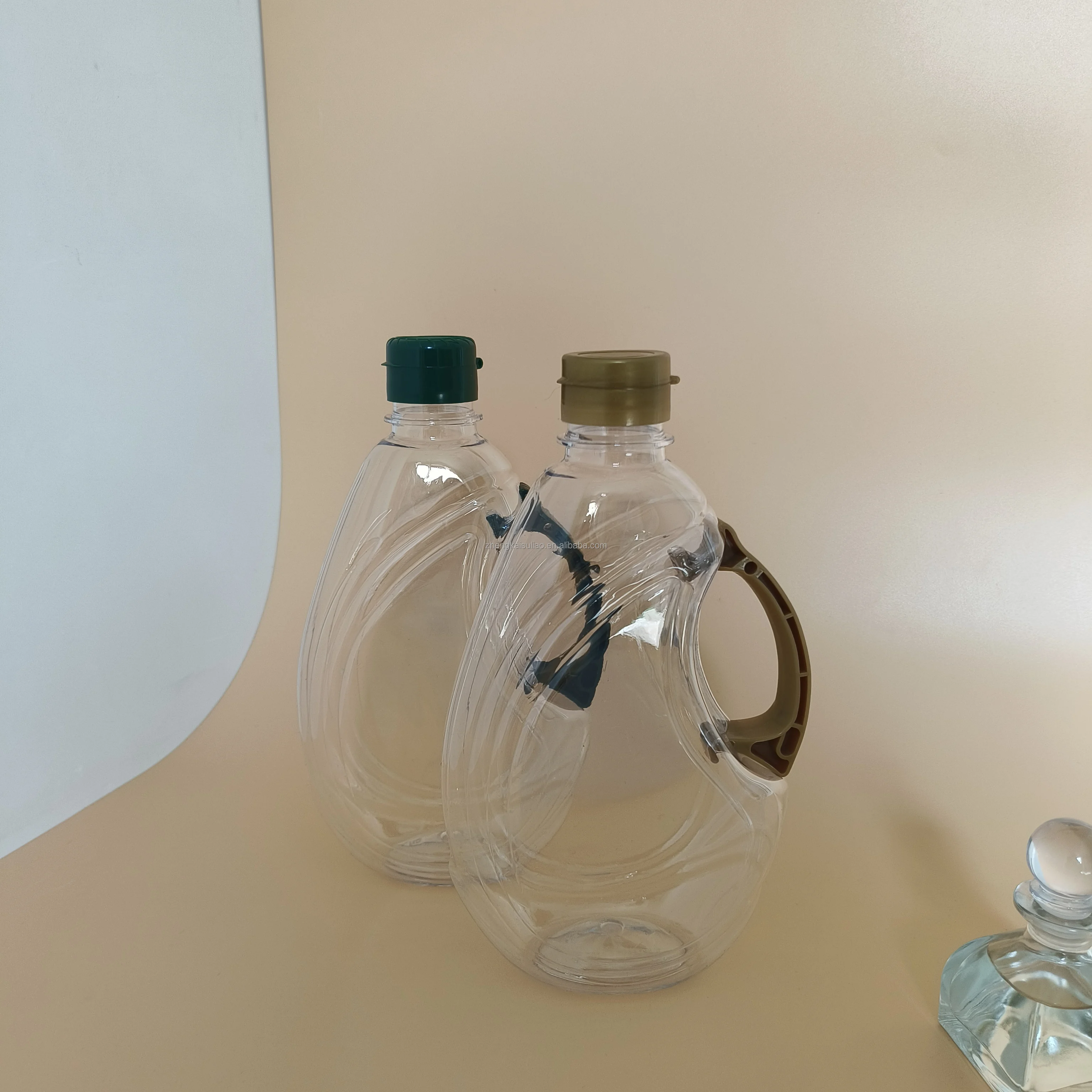 1000ml linseed plastic oil bottle packaging cooking oil bottle salad oil packaging bottle
