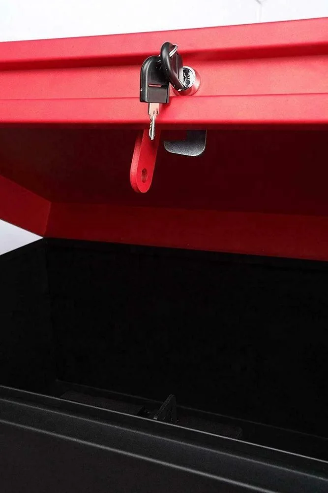 Heavy Duty Steel Locking Job Site Van Truck Garage Storage Security Tool Box Safe Chest