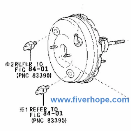 44610-2J160 44610-2J190 Brake Booster For TOYOTA ESTIMA EMINA LUCIDA