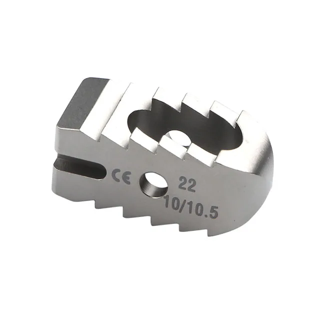 
High quality Posterior lumbar Titanium Cage Interbody Fusion Cage, spinal instrument, spinal implant 