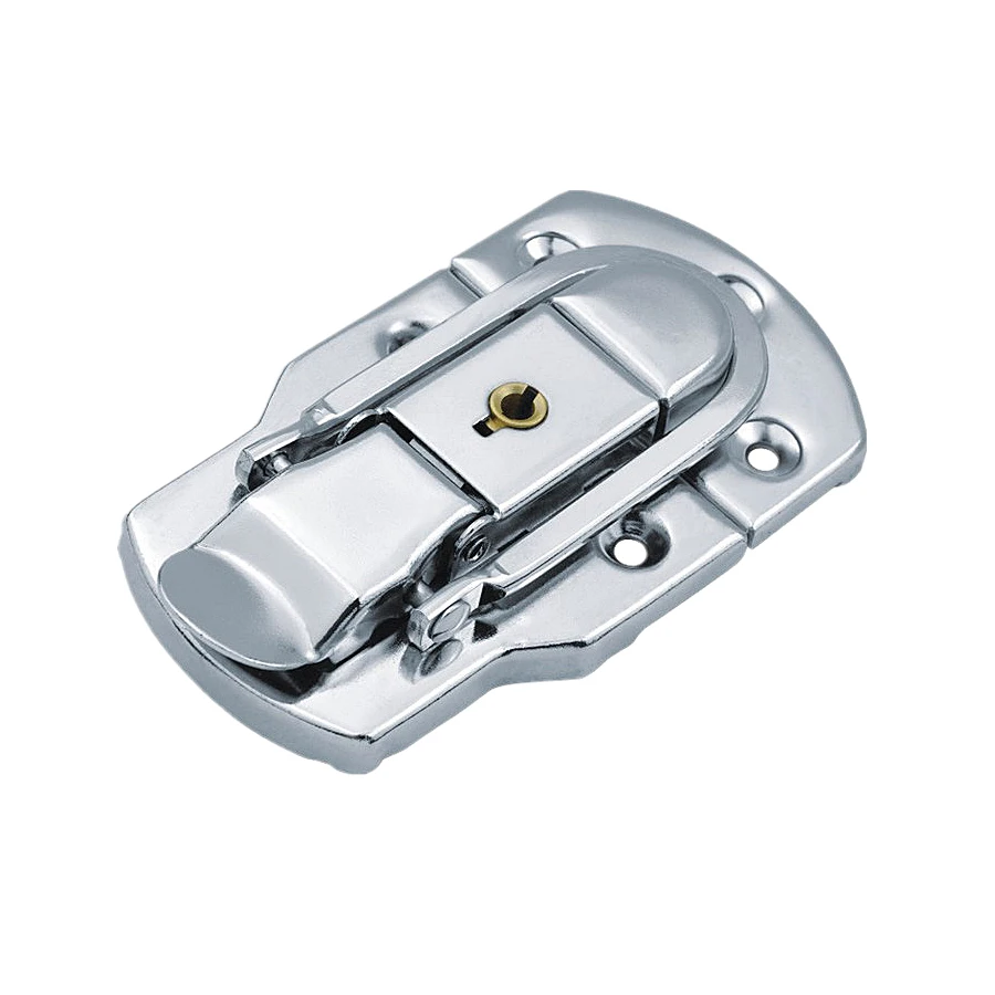 high quality OEM ODM hard plastic electrical mail attache safe display gift case jewelry tool lock metal clasp for wooden box