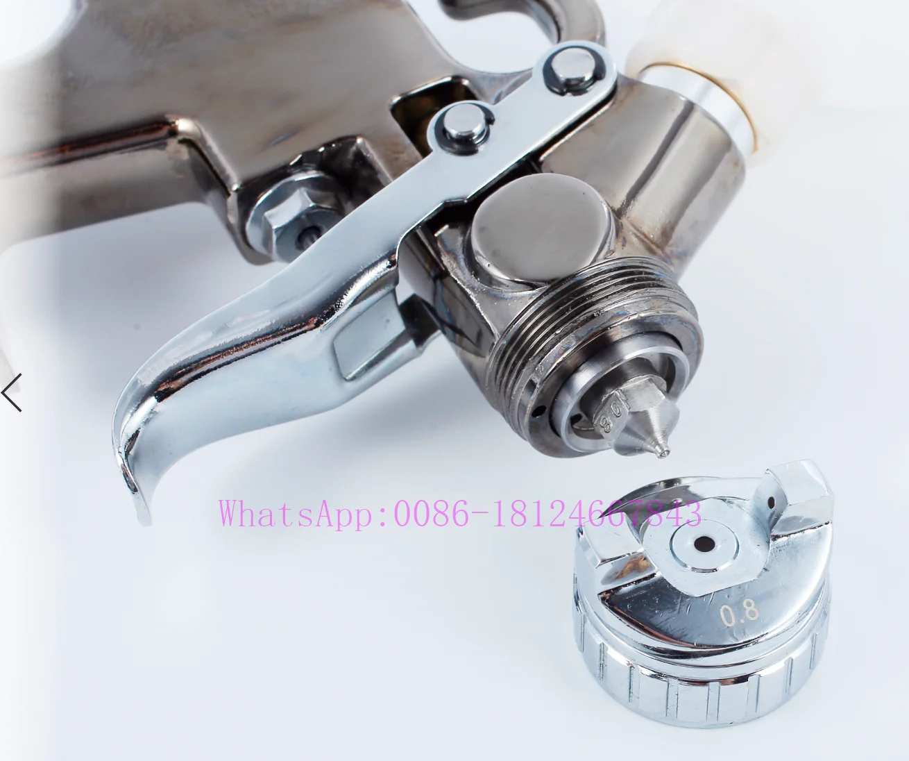 Auarita K-350 Grosir Spray Gun Hvlp 0.8mm nozzle 250ml wholesale building caulking spray metal foaming gun
