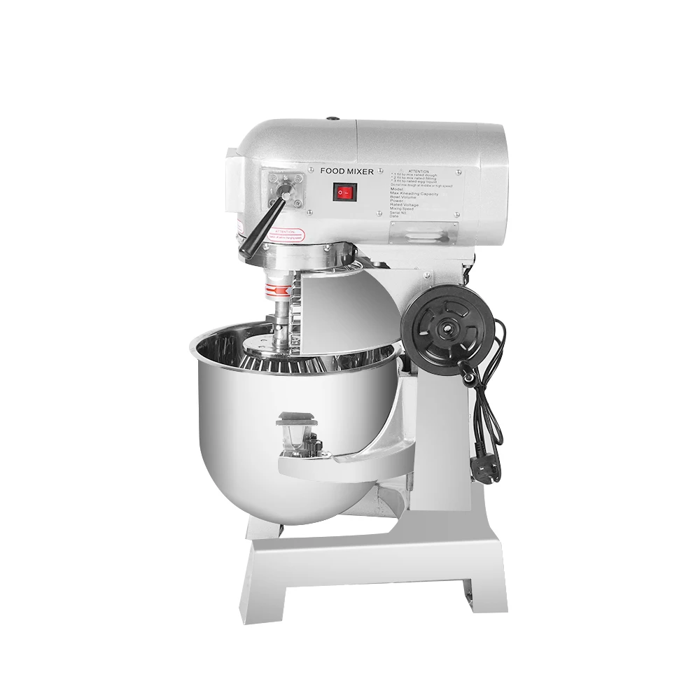 Hot Sale 50 Liter  Bakery Equipment Commercial Planetary Mixer with Safe Guard