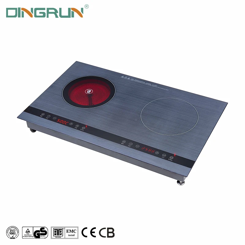 Hot Selling High Quality New Style Universal Double Burner Induction Cooktop 2 Heads Induction Cooker