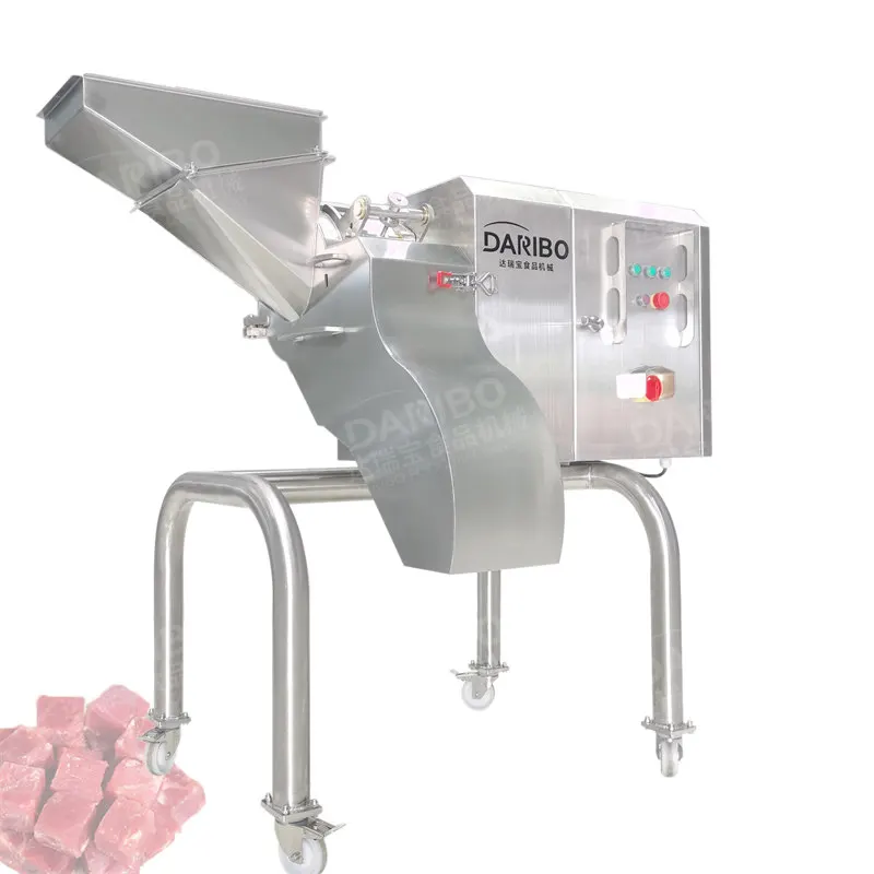 Factory Price Frozen Boneless Beef Cubes/Strips Cutting Machine Cubes Cutter Technology for Factory