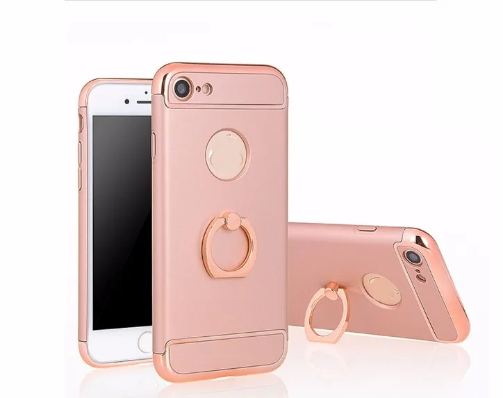 
Shockproof Case for iPhone 7 6 6s 8 Plus X 5 5s se Silicone and Hard PC Back Cover With Car Holder 